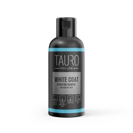 Зволожувальний шампунь для собак і котів з білою шерстю Tauro Pro Line White Coat Hydrating Shampoo 50 мл