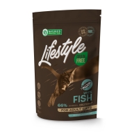 Сухий беззерновий корм для котів з білою рибою Nature&#039;s Protection Lifestyle 400 г