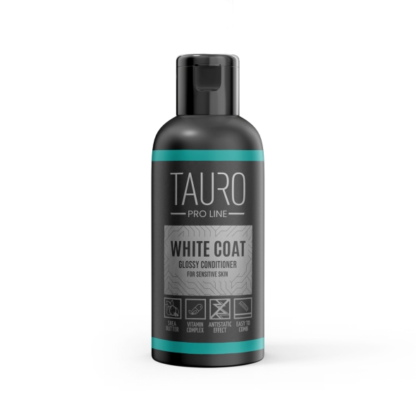 Кондиціонер для собак, котів з білим забарвленням Tauro Pro Line 50 мл