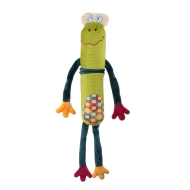 Іграшка для собак MISOKO&amp;CO Жаба, плюшева, 21х7х2,25 cm