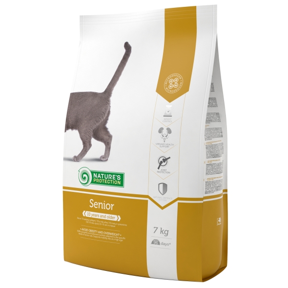 Сухий корм для літніх котів Nature&#039;s Protection Senior 7kg