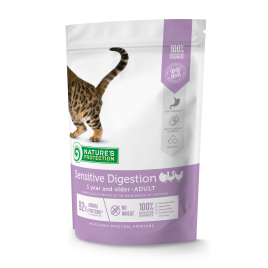 Сухий корм для дорослих котів з чутливим травленням Nature&#039;s Protection Sensitive Digestion 400г