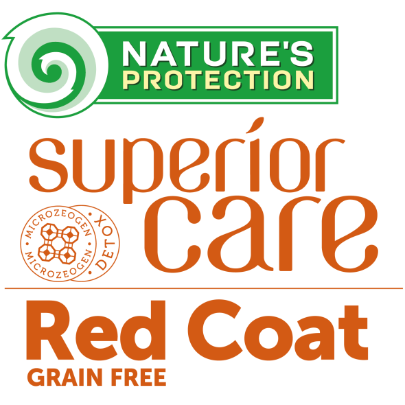 Сухой корм для взрослых собак с рыжим окрасом шерсти, всех пород Superior Care Red Coat Adult All Breeds 10кг - 1