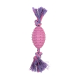 Игрушка для собак MISOKO&amp;CO Мяч для регби с веревкой, pink, 24x8 cm