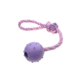 Іграшка для собак MISOKO&amp;CO М&#039;яч з мотузкою, purple, 37x5 cm - 1