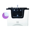 Ozone bath for pets , with MILK SPA program, IONIC technology, pink and white
