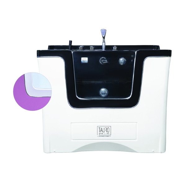 Ozone bath for pets , with MILK SPA program, IONIC technology, pink and white