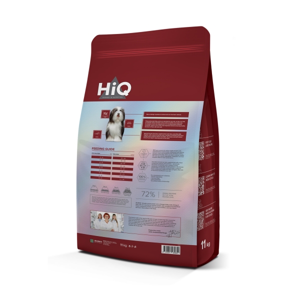 Сухий корм для дорослих собак крупних порід HiQ Maxi Adult Salmon 11кг - 1