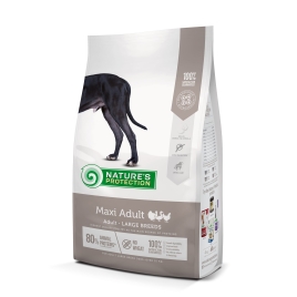 Nature's Protection Maxi Adult Large Breeds Сухий корм для дорослих собак великих порід з м'ясом птиці, 12 кг