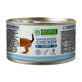 Мус для цуценят Nature&#039;s Protection Puppy Starter Mousse Chicken 200 г