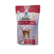 Сухий корм для дорослих котів з чутливим травленням HiQ Sensitive care 400g