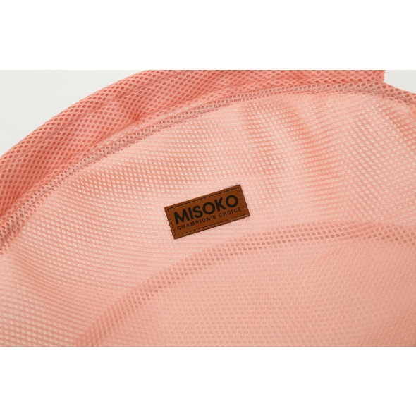 Складаний лежак для домашніх тварин MISOKO Pet bed round, 45x45x22 cm, pink - 1