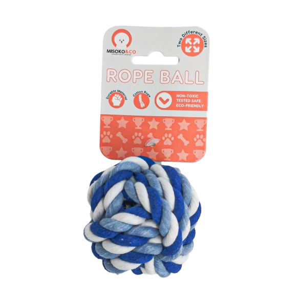 Іграшка для собак MISOKO&amp;CO Великий м&#039;яч, blue, 7 cm - 1