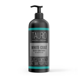 Кондиціонер для собак, котів з білим забарвленням Tauro Pro Line 1000 мл