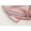 Складаний лежак для домашніх тварин MISOKO Pet bed round plush, 45x45x22 cm, pink - 3