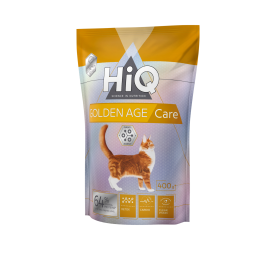 Сухий корм для літніх котів від 10 років і старше HiQ Golden Age care 400g