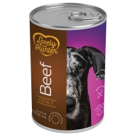 Вологий корм для дорослих собак з яловичиною Lovely Hunter Adult with Beef 400 г