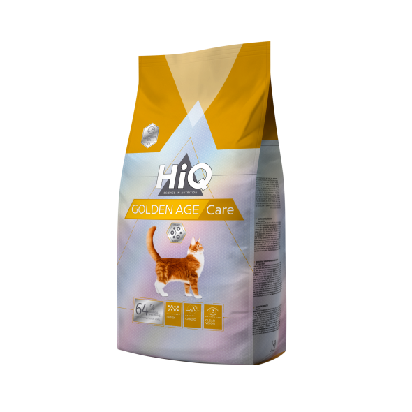 Сухий корм для літніх котів від 10 років і старше HiQ Golden Age care 1.8kg