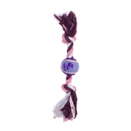 Іграшка для собак MISOKO&amp;CO Тенісний м&#039;яч з мотузкою, purple, 30.5x5 cm
