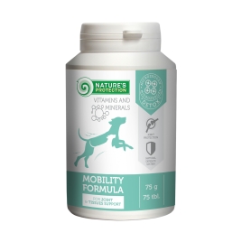 Добавка для зміцнення суглобів, сухожиль та зв&#039;язок собак Nature&#039;s Protection Mobility Formula, 75 табл.