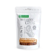 Лакомство для собак сердце кролика кусочками c курицей, Nature&#039;s Protection Superior Care Snacks For Dogs Rabbit Heart Bites 75г