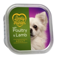 Lovely Hunter Adult Poultry &amp; Lamb Вологий корм для дорослих собак з м'ясом птиці і ягням, 150 г