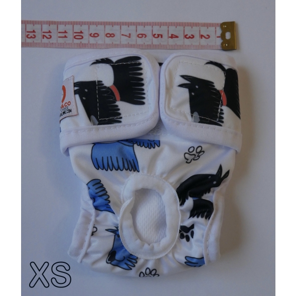 Misoko&amp;Co Багаторазовий підгузок для собак-сук, XS (камуфляж) - 3