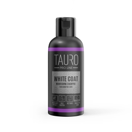 Живильний шампунь для собак і котів з білою шерстю Tauro Pro Line White Coat Nourishing Shampoo 50 мл