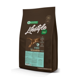 Сухий беззерновий корм для котів з білою рибою Nature&#039;s Protection Lifestyle 7 кг