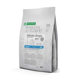 Nature's Protection Superior Care White Dogs Grain Free Herring Adult Small Сухой беззерновой корм для взрослых собак малых пород с сельдью, 10 кг