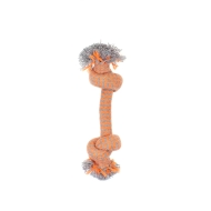 Іграшка для собак MISOKO&amp;CO Мотузка з вузлами, orange, 17 cm