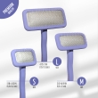 Щітка дерев&#039;яна прямокутна Tauro Pro Line, зубці 11 мм, purple, S - 3