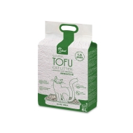Наповнювач туалетів для котів, схильних до алергії Velvet Paw TOFU з екстрактом алое вера, 6л/2,6 кг
