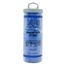 Рушник для сушки та охолодження тварин Tauro Pro Line 64х43 см синій