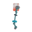 Іграшка для собак MISOKO&amp;CO Мотузка з кільцями, light blue, 30.5 cm - 1