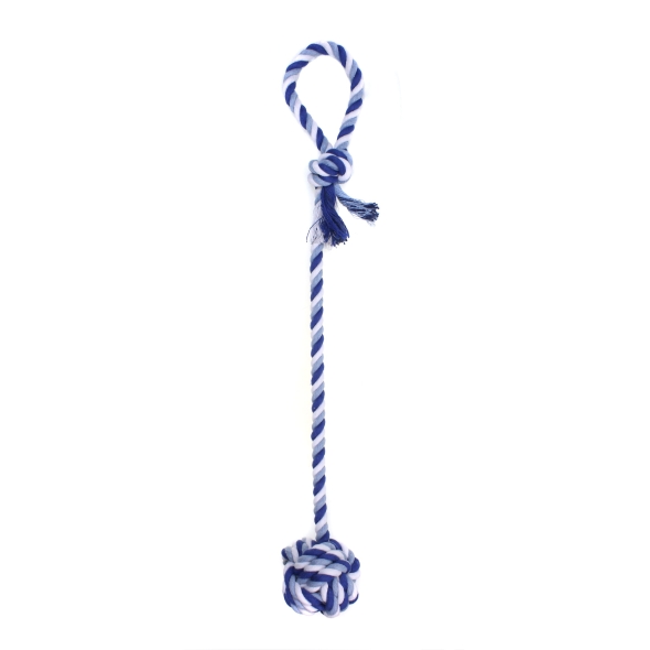 Іграшка для собак MISOKO&amp;CO Жувальна мотузка, blue, 55х7 cm