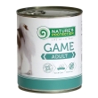 Вологий корм для дорослих собак всіх порід з дичиною Nature&#039;s Protection Adult Game 400г