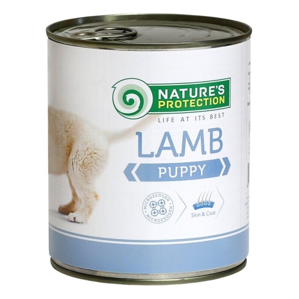 Nature's Protection Puppy Lamb Вологий корм для цуценят з ягням, 400 г