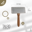 Щітка з металевим обідком Tauro Pro Line, зубці 11 мм, M - 2