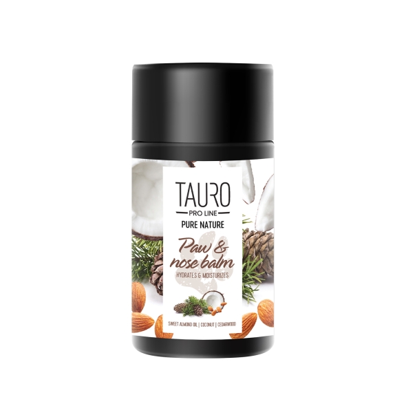 Натуральний зволожувальний бальзам для лап і носа собак і котів TAURO PRO LINE Pure Nature Nose&amp;Paw Balm Hydrates&amp;Moisturizes, 75 ml