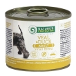 Вологий корм для дорослих собак малих порід з телятиною та качкою Nature&#039;s Protection Adult small breed Veal &amp; Duck 200г