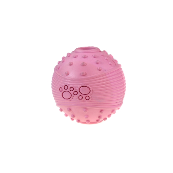 Іграшка для собак MISOKO&amp;CO Гумовий м&#039;яч, pink, 6.35 cm - 1