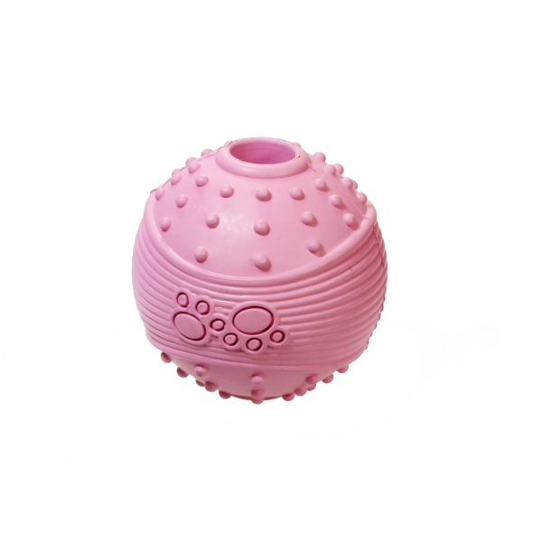 Іграшка для собак MISOKO&amp;CO Гумовий м&#039;яч, pink, 6.35 cm