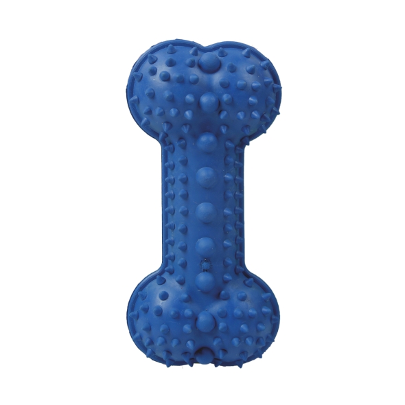 Іграшка для собак MISOKO&amp;CO Гумова кістка, blue, 8x17.5 cm