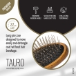 Масажна щітка Tauro Pro Line для собак з довгою шерстю, 22,5x6,5x1 см - 3