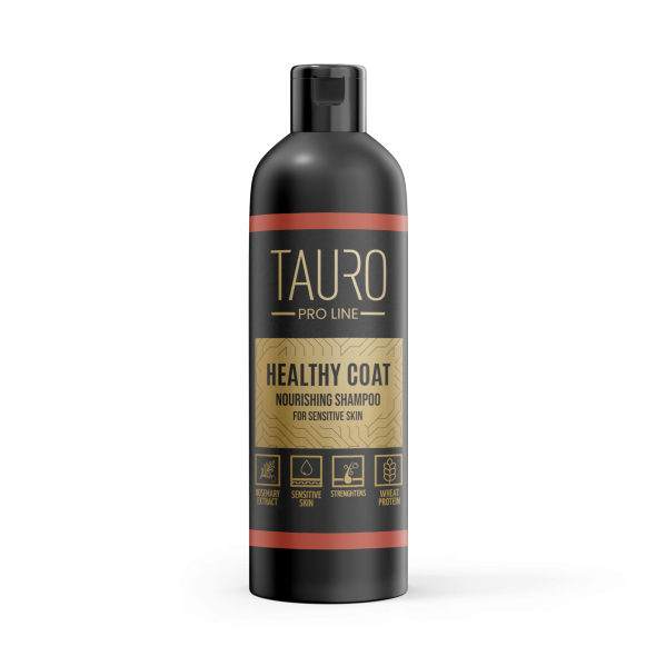 Питательный шампунь для кошек и собак всех пород Tauro Pro Line Healthy Coat Nourishing Shampoo 250 мл