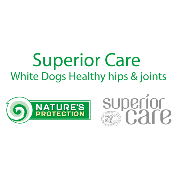 Беззерновые лакомства с белой рыбой для взрослых собак всех пород Nature&#039;s Protection Superior Care White Dogs Healthy hips &amp; joints, 110г - 1