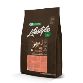 Сухий беззерновий корм для кошенят з лососем Nature&#039;s Protection Lifestyle 7 кг