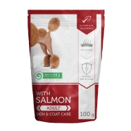 Пауч для дорослих собак з лососем Nature&#039;s Protection Skin&amp;Coat Care 100г