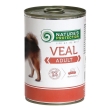 Вологий корм для дорослих собак всіх порід з телятиною Nature&#039;s Protection Adult Veal 800г
